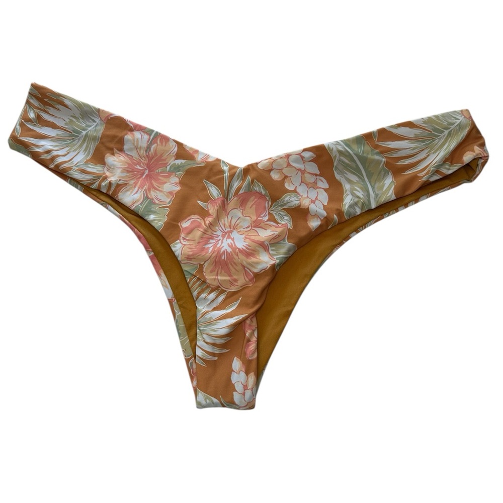 RIP Curl Swimsuit Bikini Bottom Floral Print Women's NWT Womenโs Size Medium